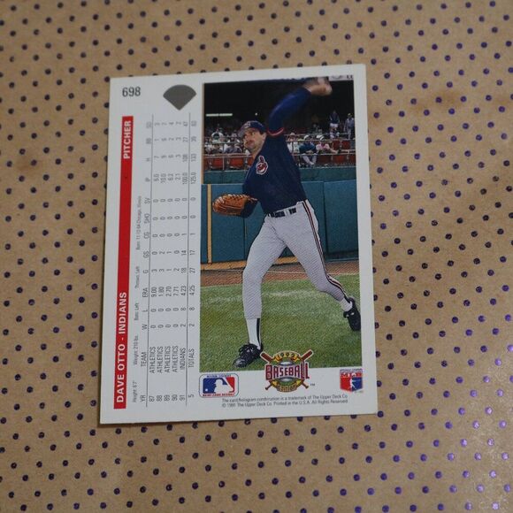 Dave Otto #698 Baseball Card - Picture 2 of 2